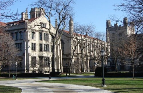 Một góc Đại học Chicago, Mỹ. Ảnh: Thedp