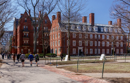 Một góc Đại học Harvard, Mỹ. Ảnh: thefire