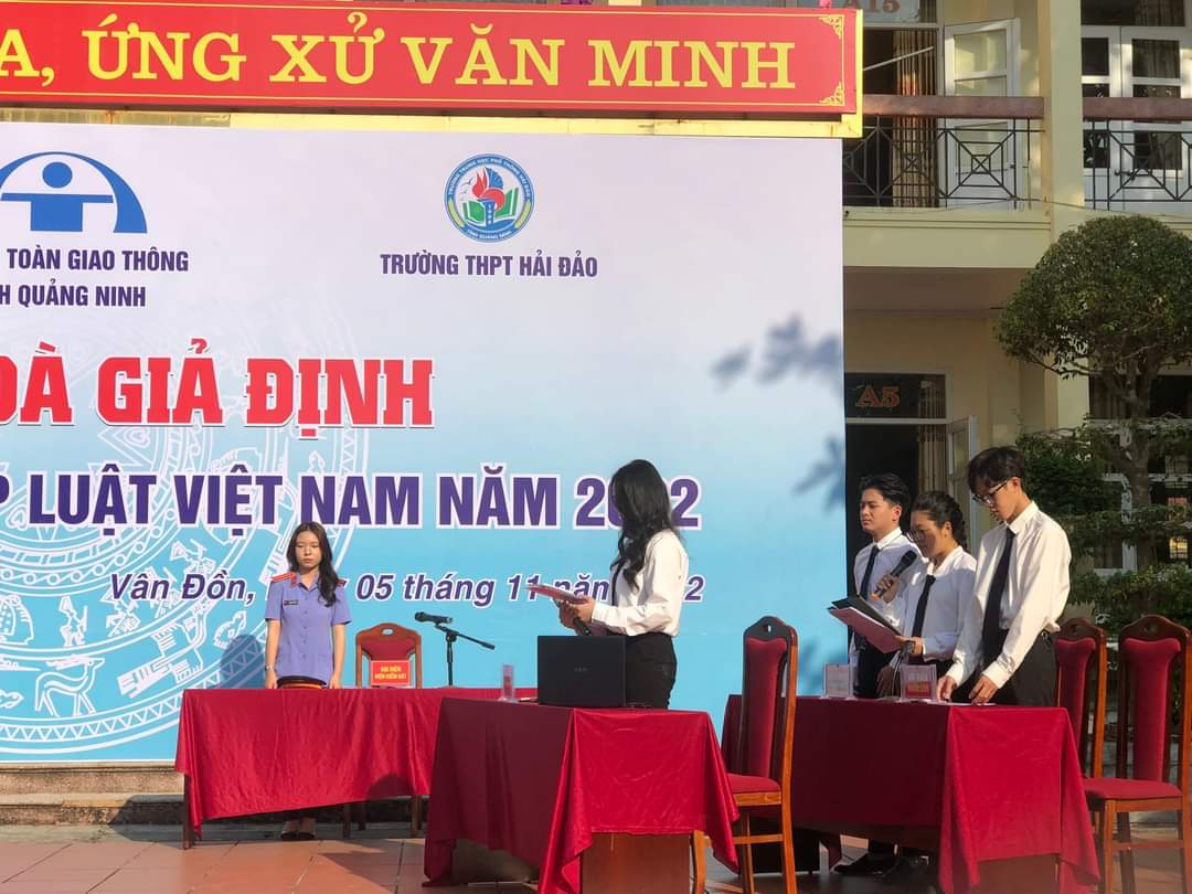 Giáo dục pháp luật giao thông qua “Phiên tòa giả định”