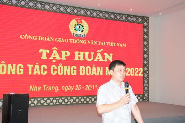 Công đoàn GTVT Việt Nam tổ chức tập huấn công tác công đoàn năm 2022 khu vực phía Nam - Ảnh 2.
