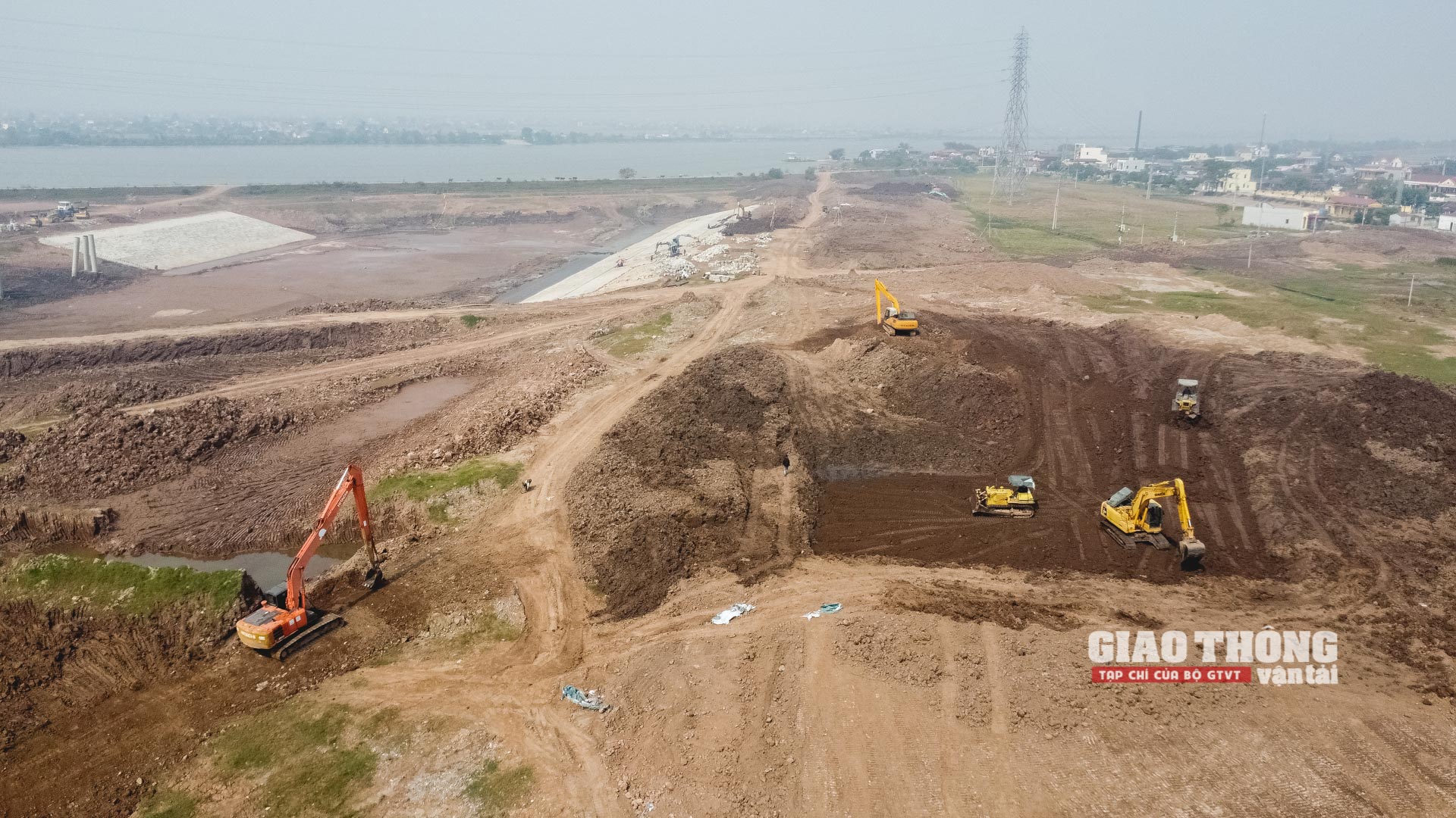Chùm ảnh: Cụm công trình kênh nối sông Đáy - Ninh Cơ sau 1 năm thi công - Ảnh 12.