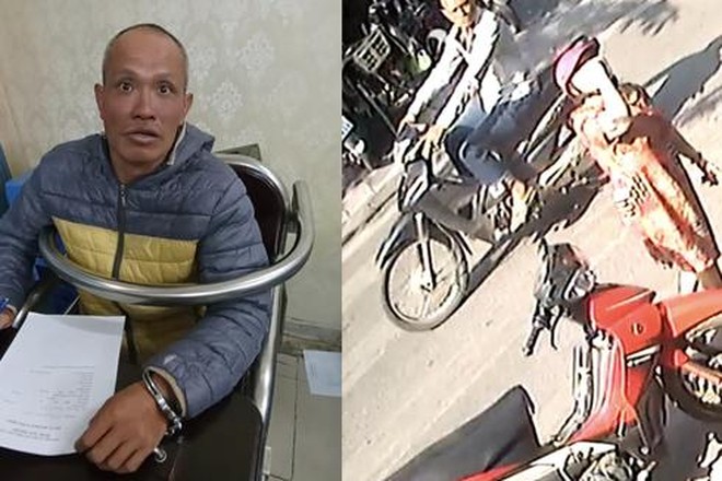 Hà Nội: Cảnh sát đã bắt được tên cướp đi xe máy giật đồ trên phố Cổ - Ảnh 1.