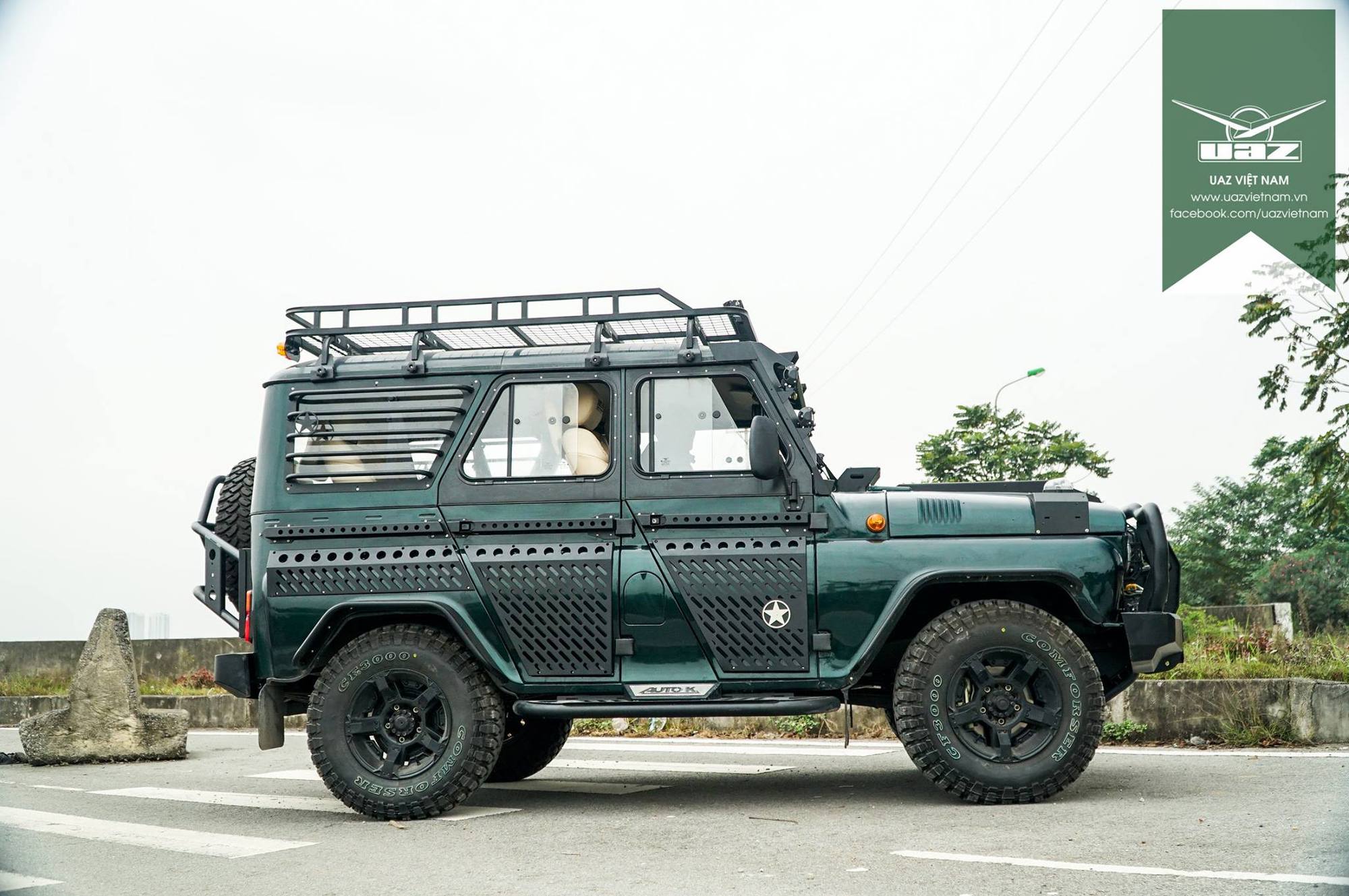 UAZ Hunter Chase 2017 lột xác với gói nâng cấp, đươc rao bán gần 1 tỷ đồng