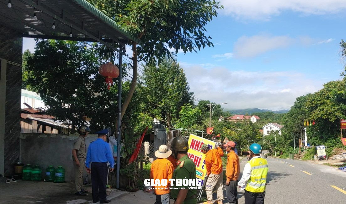 Tái diễn lấn chiếm hành lang an toàn đường bộ ở Gia Lai, Kon Tum và Quảng Nam - Ảnh 15.