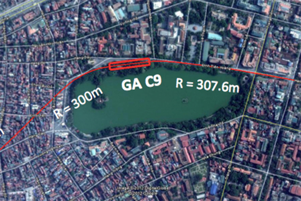 Điều chỉnh vị trí ga tàu điện gần Hồ Gươm sang vị trí mới - Ảnh 1.