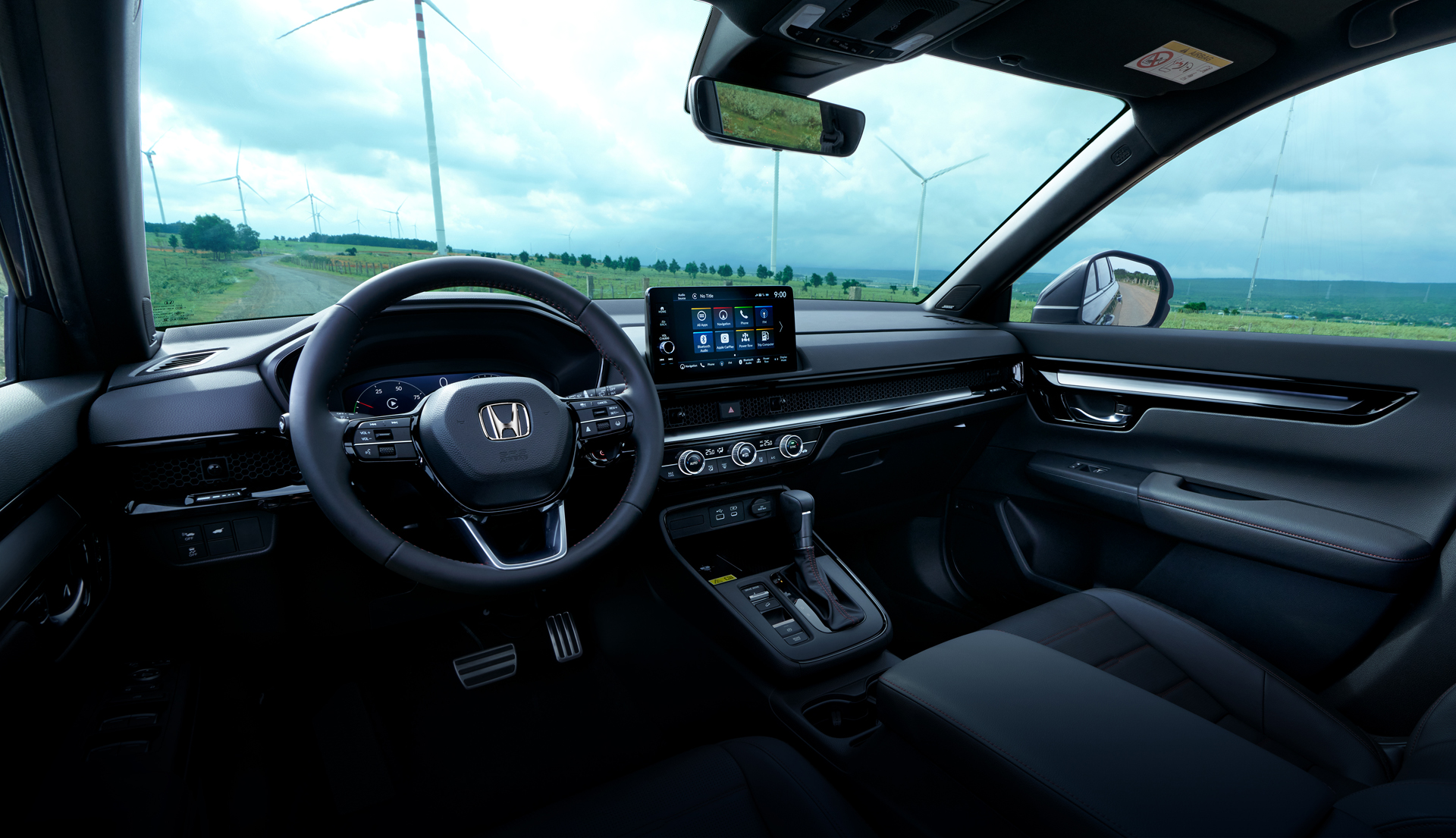 Khoang nội thất Honda CR-V 2024 rộng rãi, tiện nghi.