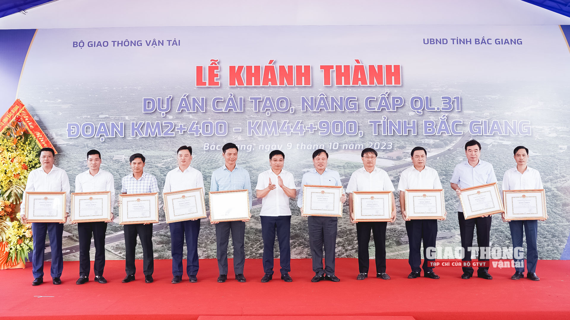 Khánh thành, đưa vào khai thác QL31 nâng cấp tỉnh Bắc Giang - Ảnh 4.