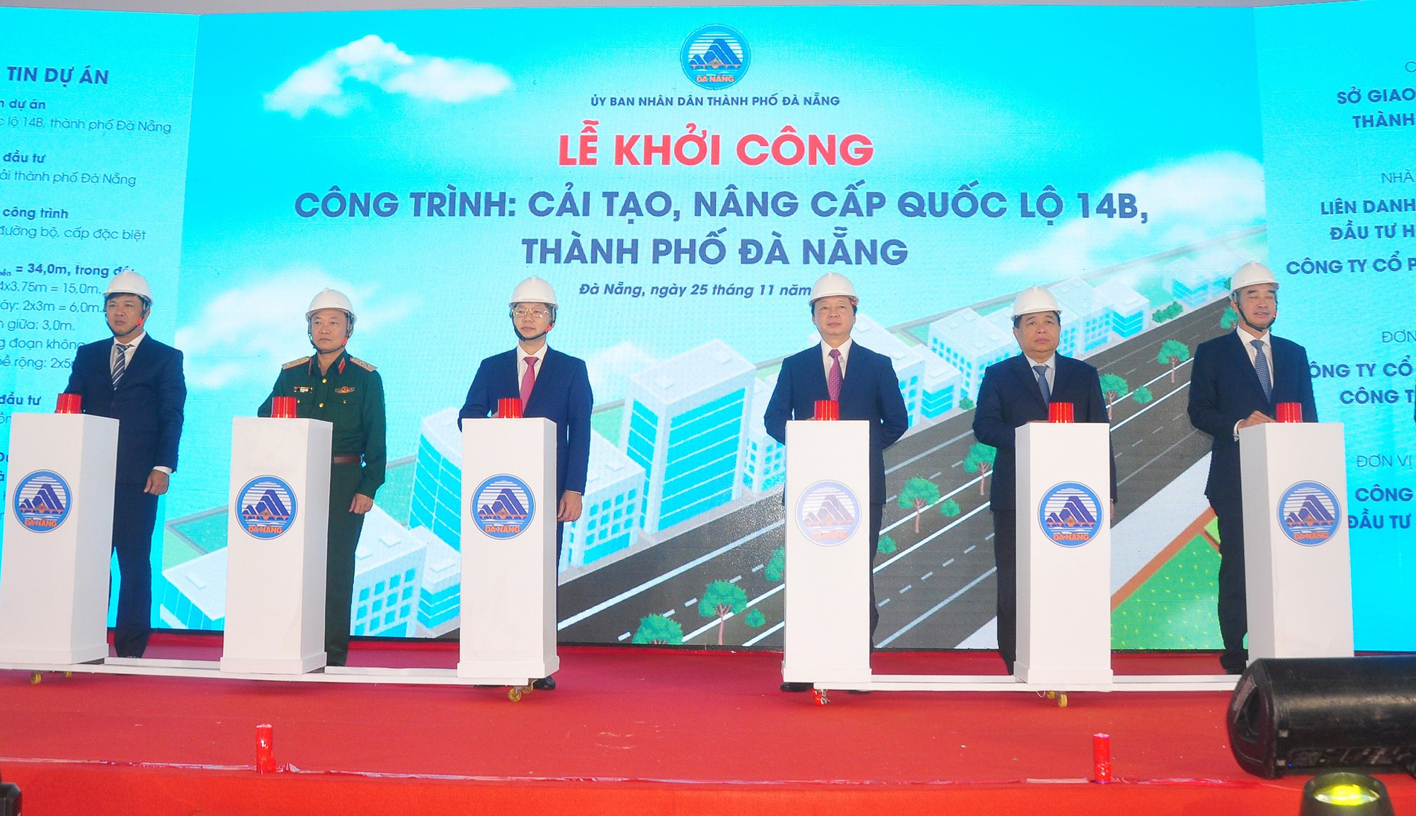 Đà Nẵng khởi công Dự án Cải tạo, nâng cấp QL14B gần 800 tỷ đồng- Ảnh 1.