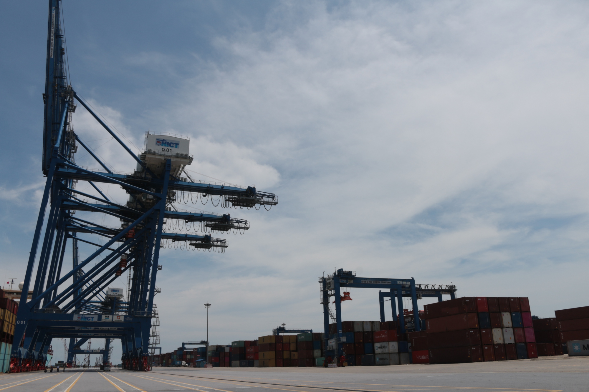 Video cận cảnh cảng TC-HICT ở Lạch Huyện sắp được đón tàu đến 145.000 DWT- Ảnh 4.