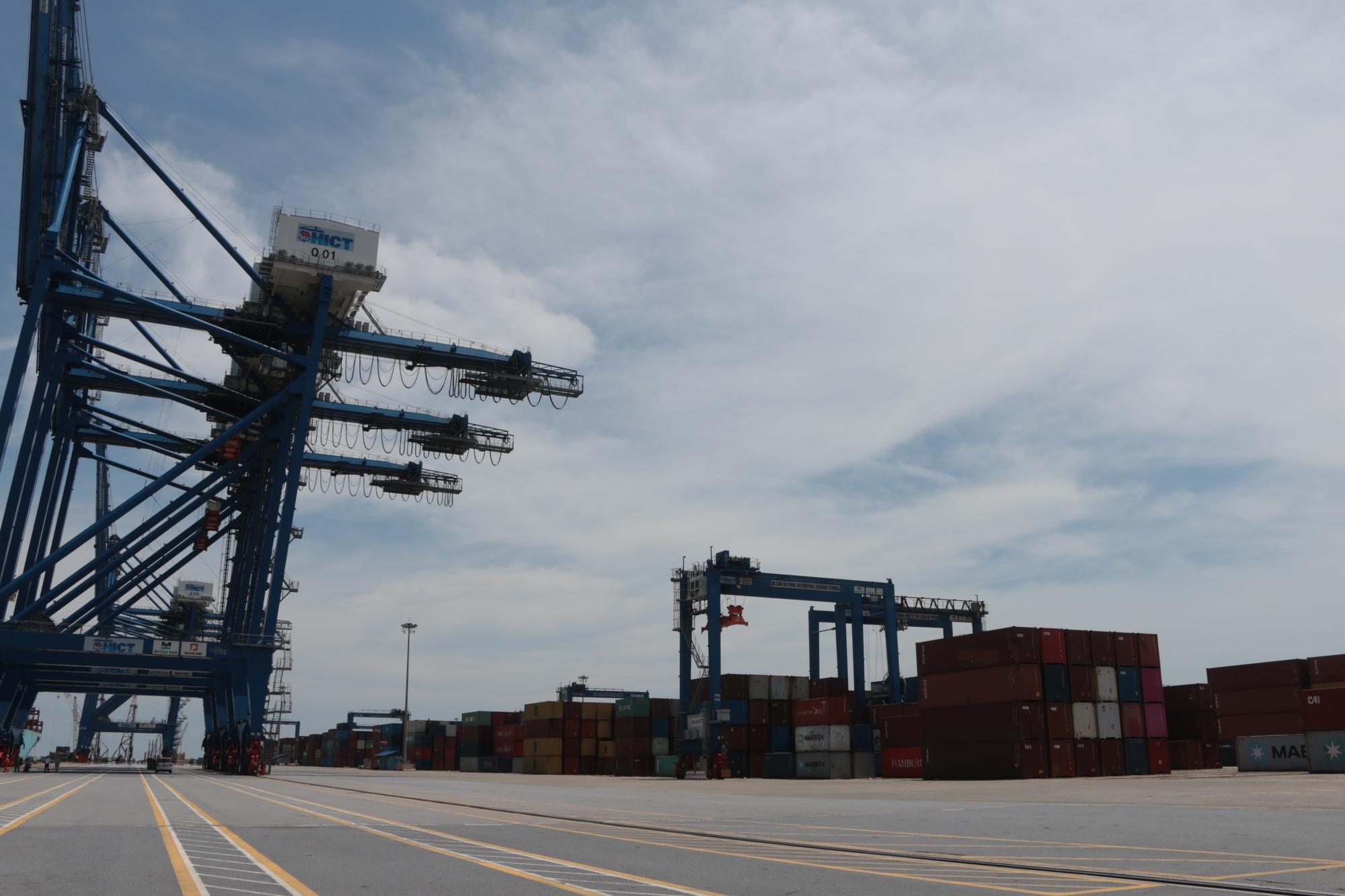 Video cận cảnh cảng TC-HICT ở Lạch Huyện sắp được đón tàu đến 145.000 DWT- Ảnh 6.