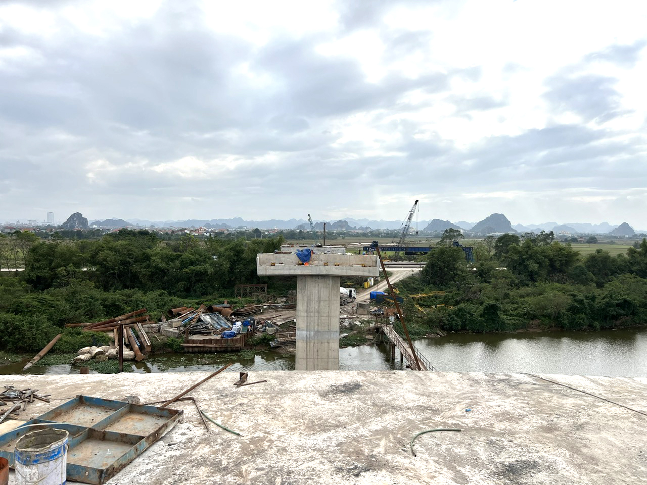 Hợp long cầu Bến Mới hơn 360 tỷ đồng nối Nam Định - Ninh Bình- Ảnh 2.