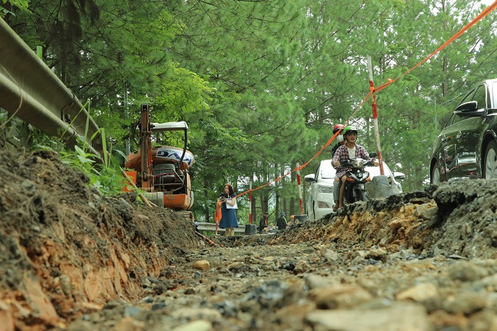 Hé lộ các nhà thầu "rùa bò" ở dự án giao thông hơn 440 tỷ đồng qua Lâm Đồng- Ảnh 1.
