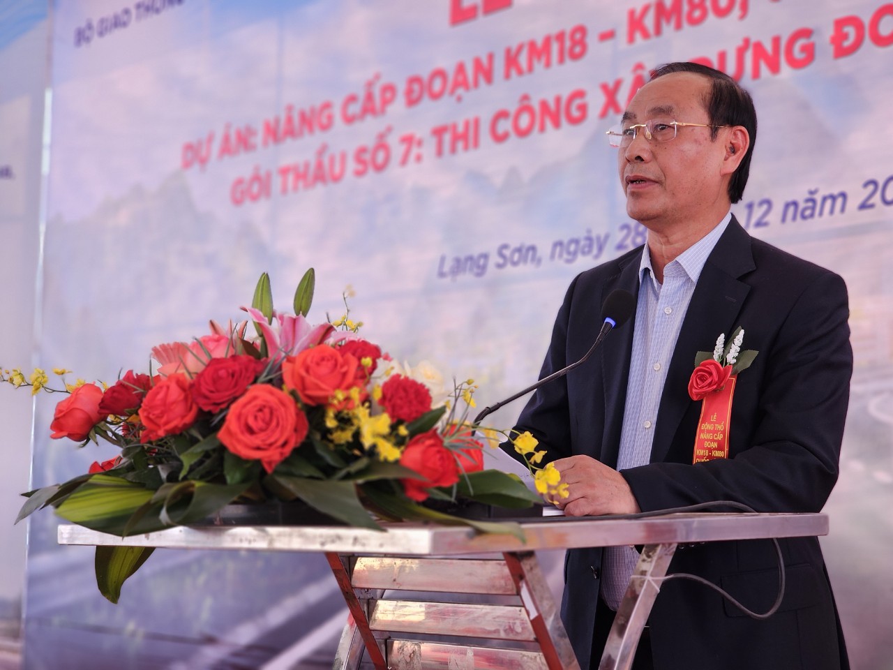 Lạng Sơn: Động thổ dự án hơn 2 nghìn tỷ đồng nâng cấp QL4B- Ảnh 4.