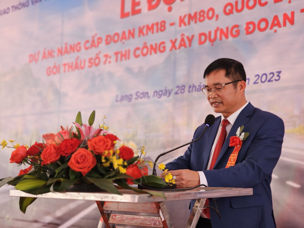 Lạng Sơn: Động thổ dự án hơn 2 nghìn tỷ đồng nâng cấp QL4B- Ảnh 2.