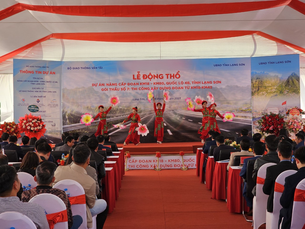 Lạng Sơn: Động thổ dự án hơn 2 nghìn tỷ đồng nâng cấp QL4B- Ảnh 6.