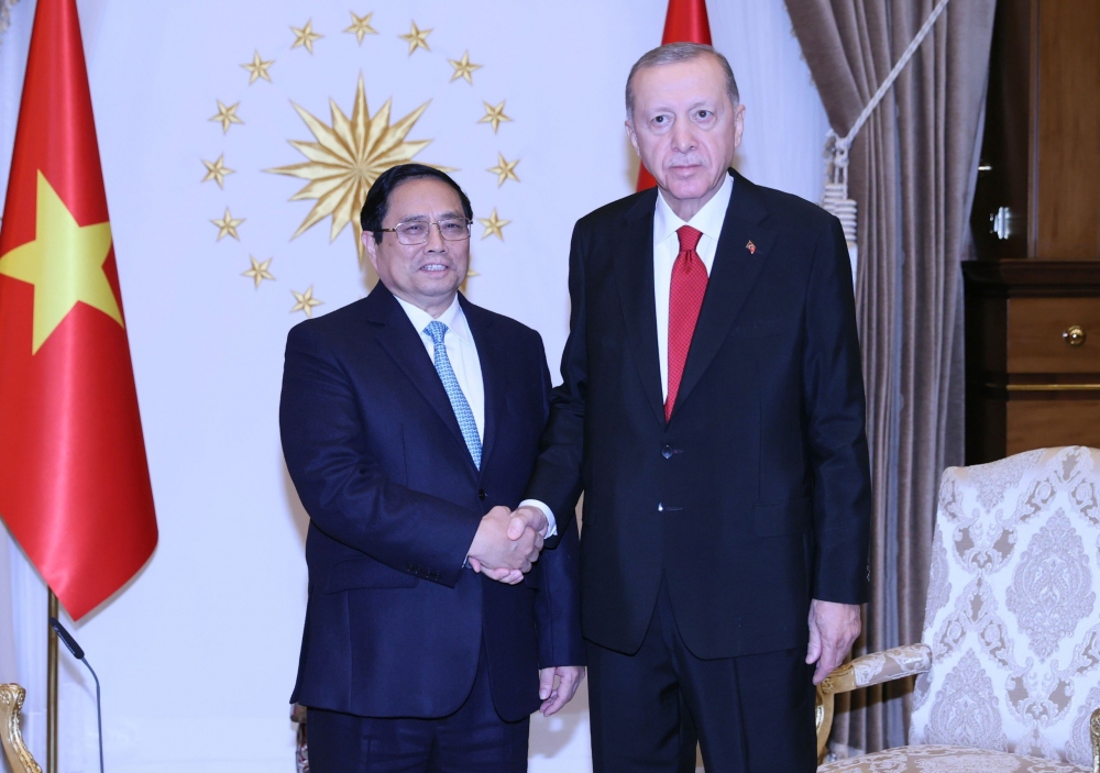 Những dấu ấn trong chuyến công tác của Thủ tướng Phạm Minh Chính tại COP28, UAE và Thổ Nhĩ Kỳ- Ảnh 7.
