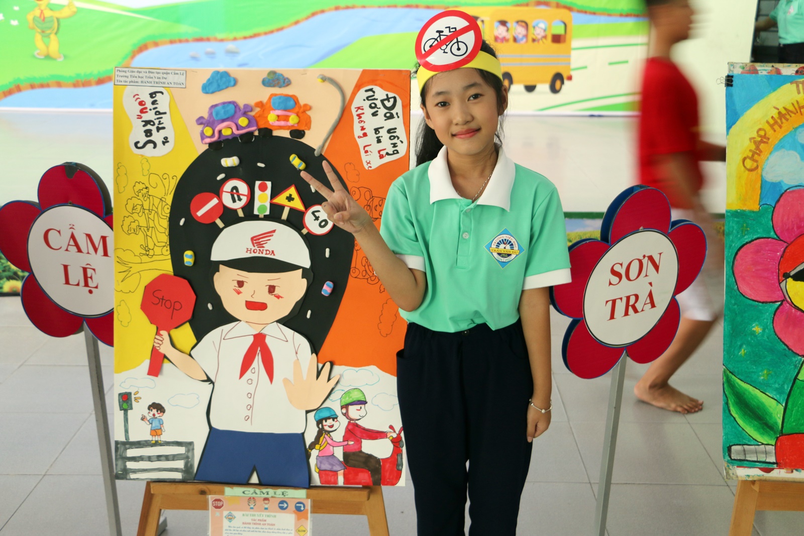 Đà Nẵng: Sôi nổi cuộc thi tham gia giao thông an toàn cấp tiểu học - Ảnh 10.