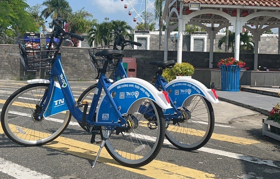 Đà Nẵng triển khai thí điểm dịch vụ xe đạp công cộng ứng dụng QRCODE - Ảnh 2.