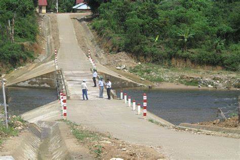 Sửa chữa cầu Bản Tiệng Km18+398 QL48C tỉnh Nghệ An - Ảnh 1.