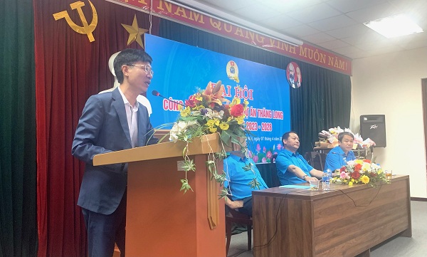 Công đoàn Ban QLDA Thăng Long tổ chức thành công Đại hội Công đoàn nhiệm kỳ 2023 - 2028 - Ảnh 2.