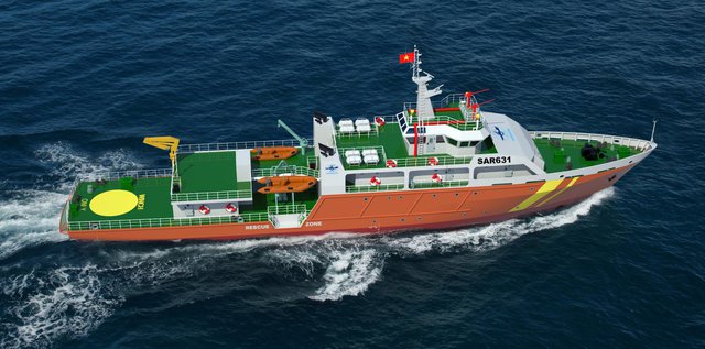 Chính thức đặt ky đóng mới tàu tìm kiếm cứu nạn có thể hoạt động liên tục trên 3.000 hải lý   - Ảnh 2.