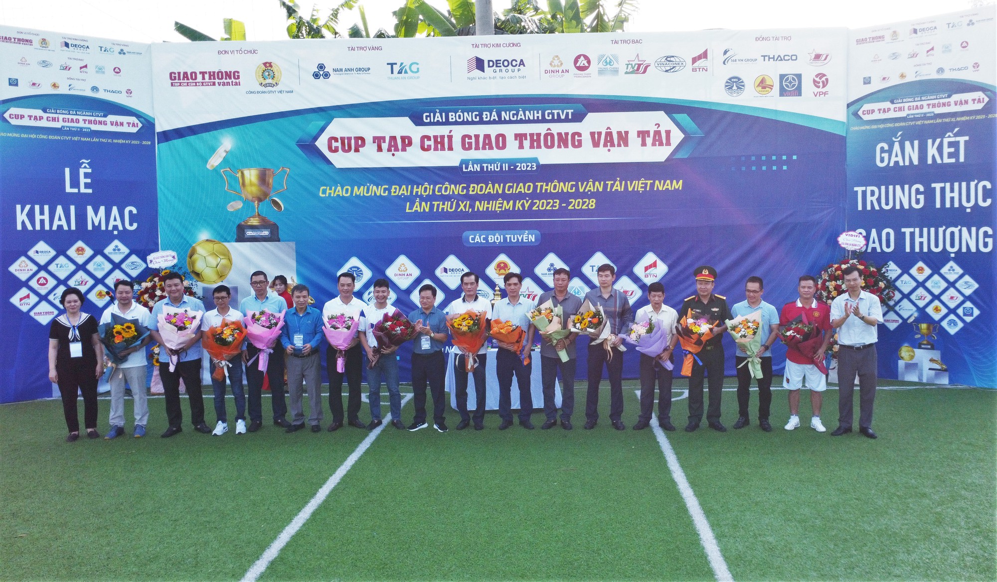Khai mạc Giải bóng đá ngành GTVT tranh Cup Tạp chí Giao thông vận tải năm 2023 - Ảnh 6.