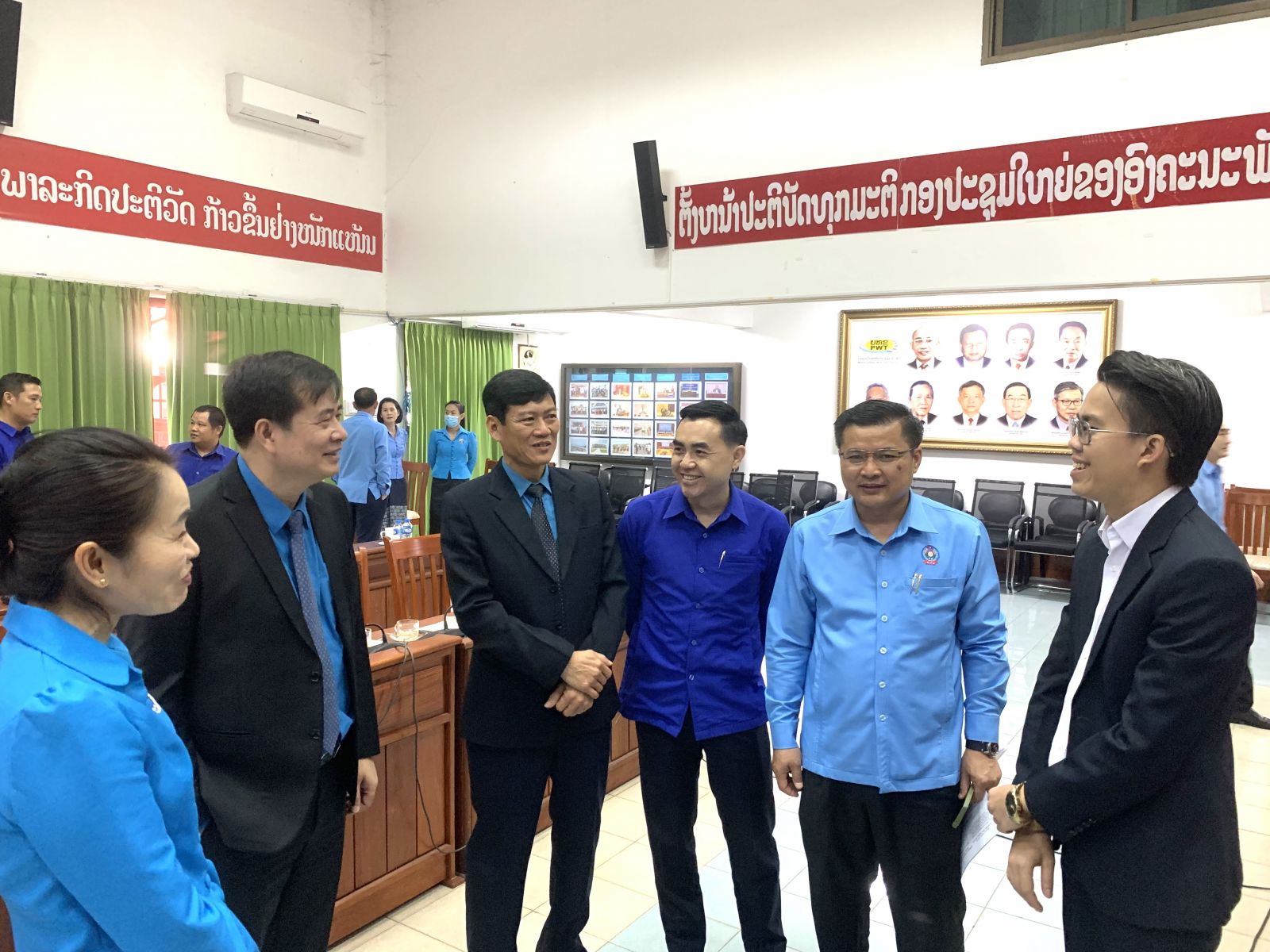 Công đoàn GTVT Việt Nam tăng cường hợp tác với Liên hiệp Công đoàn Bộ Công chính và vận tải Lào - Ảnh 2.