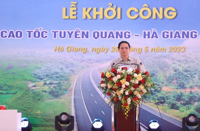 Khởi công dự án cao tốc 10.000 tỷ nối Tuyên Quang và Hà Giang   - Ảnh 2.