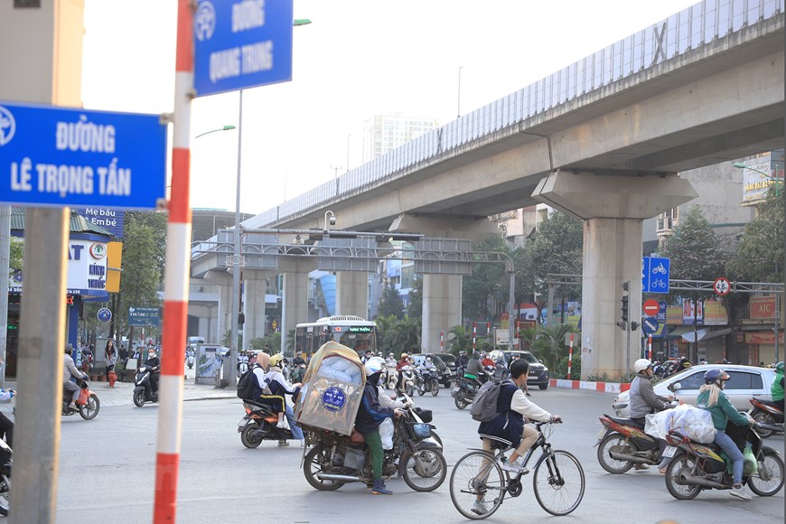 Hà Nội tổ chức lại giao thông tại quận Hà Đông và Hoàng Mai - Ảnh 1.