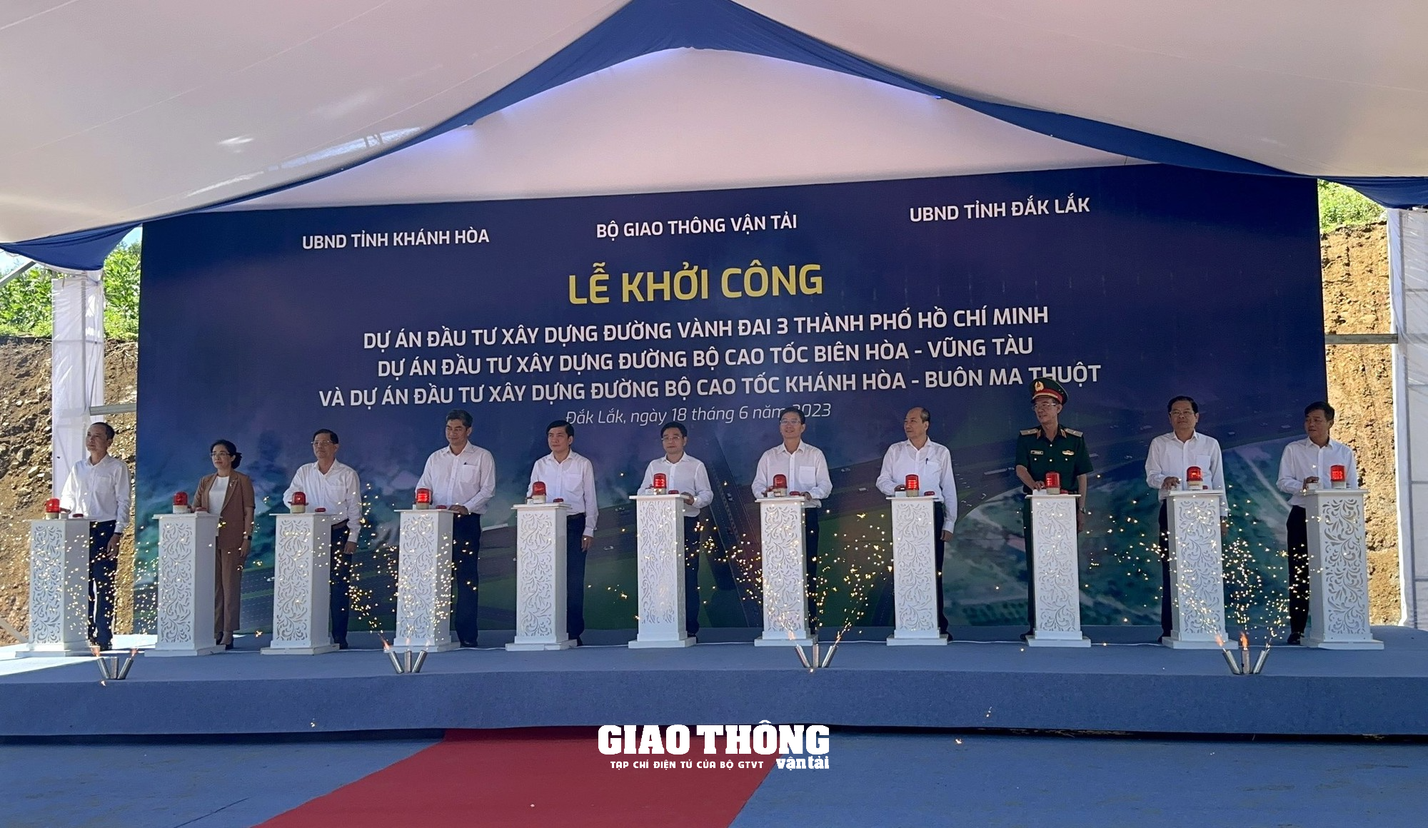 Khởi công dự án cao tốc Khánh Hòa - Buôn Ma Thuột - Ảnh 1.