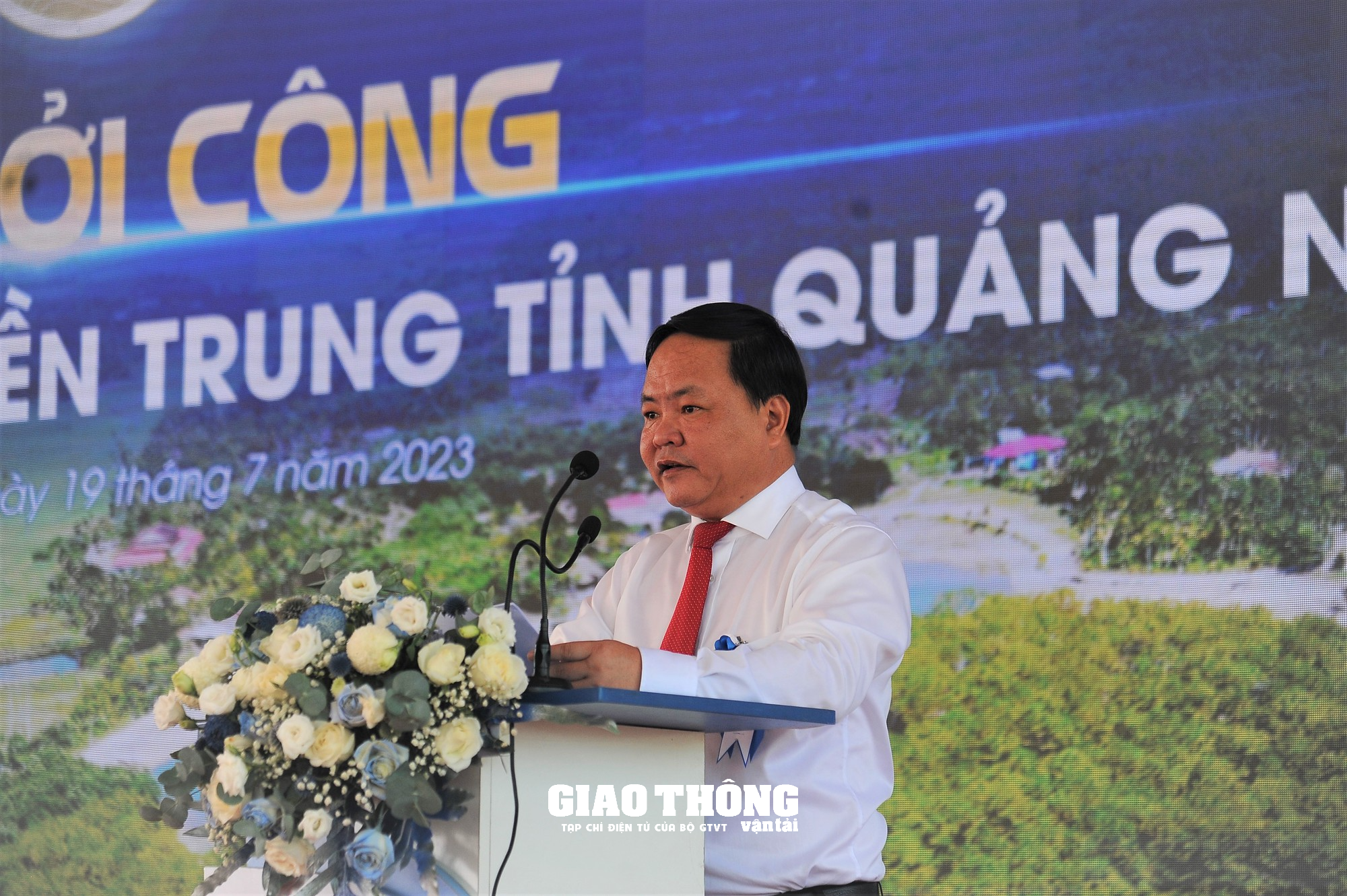 Khởi công dự án đường liên kết vùng miền Trung tỉnh Quảng Nam hơn 700 tỷ đồng - Ảnh 1.