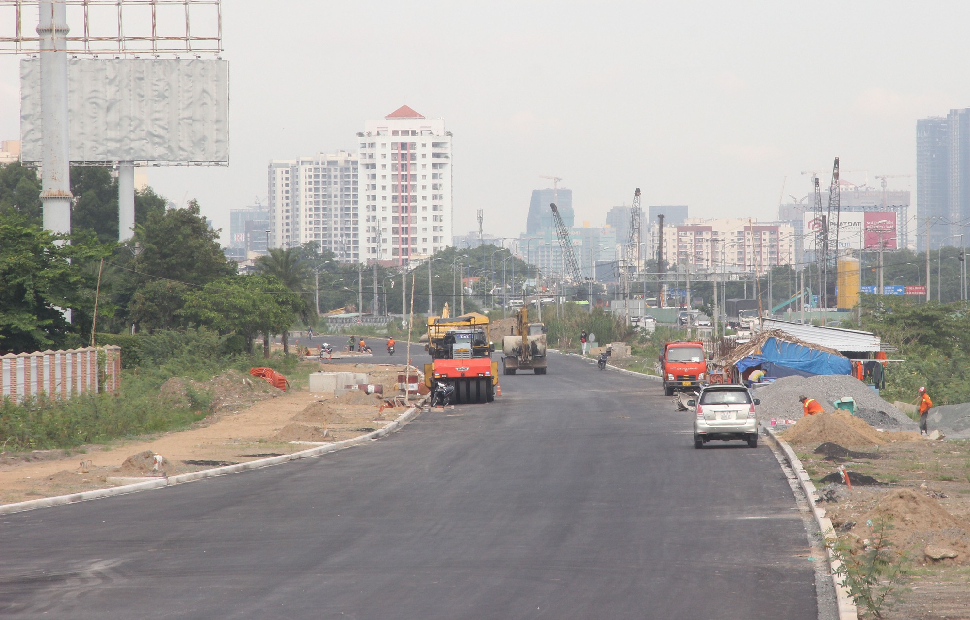 Thông xe kỹ thuật dự án đường song hành Mai Chí Thọ gần 870 tỷ đồng cuối tháng 7 - Ảnh 2.