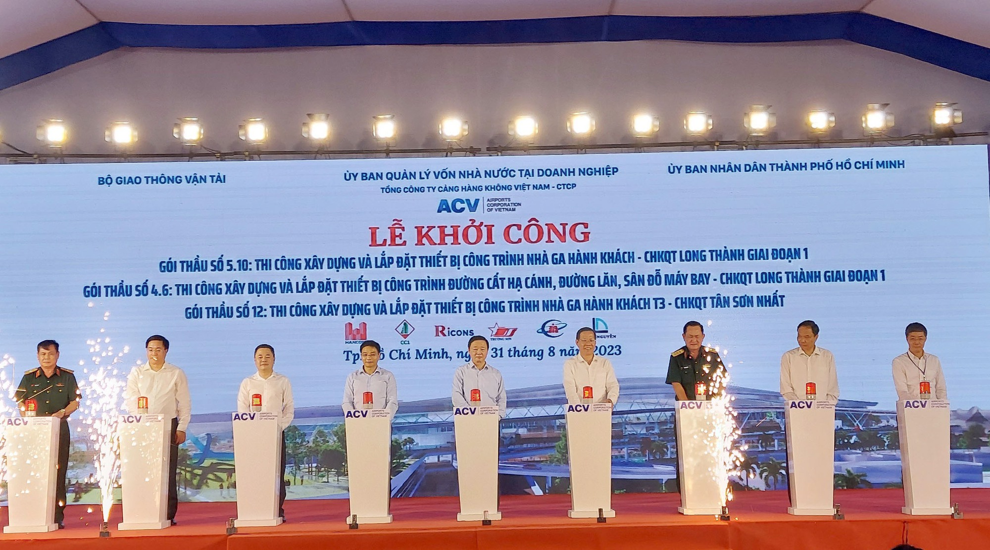 Thủ tướng nhấn nút khởi công nhà ga sân bay Long Thành và Tân Sơn Nhất - Ảnh 8.