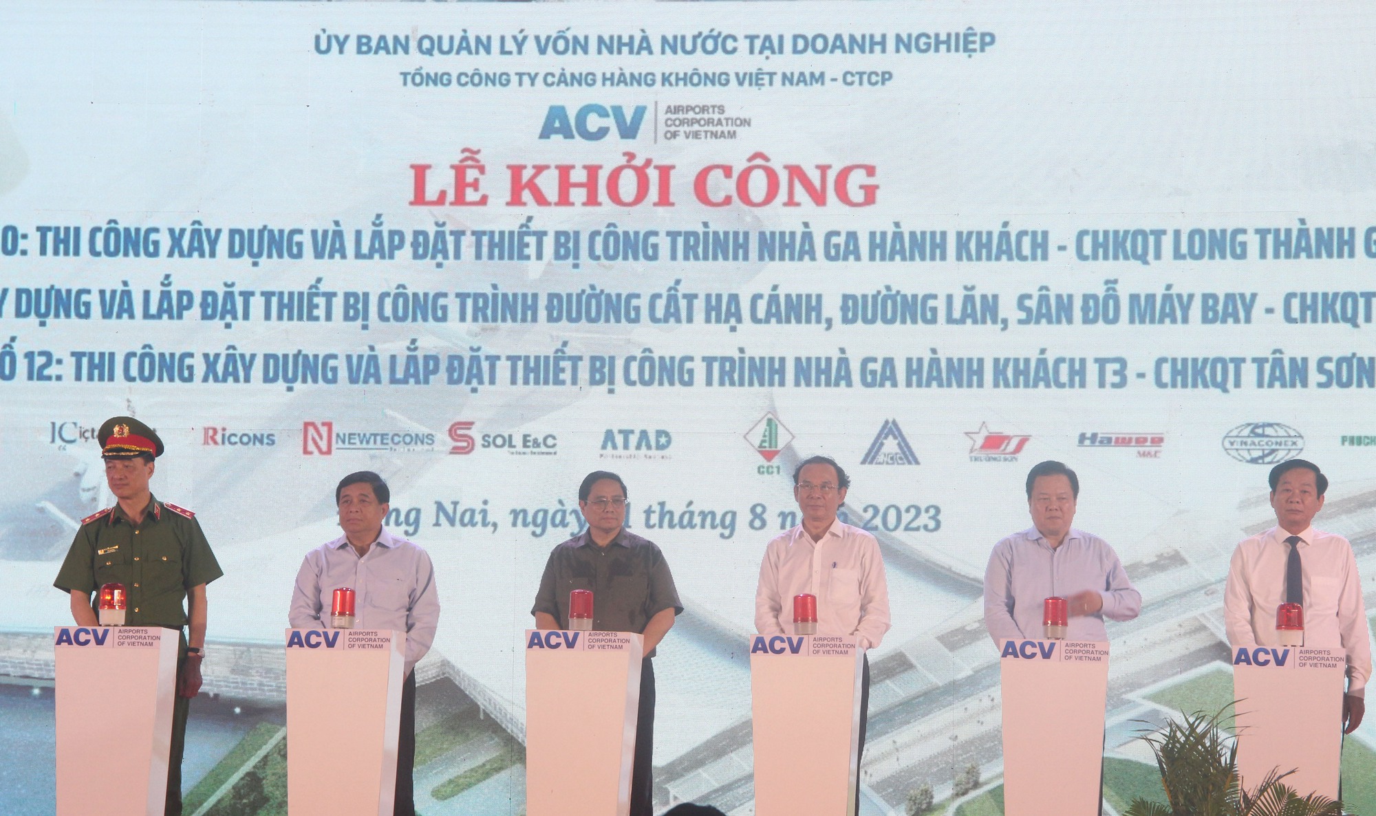 Thủ tướng nhấn nút khởi công nhà ga sân bay Long Thành và Tân Sơn Nhất - Ảnh 4.