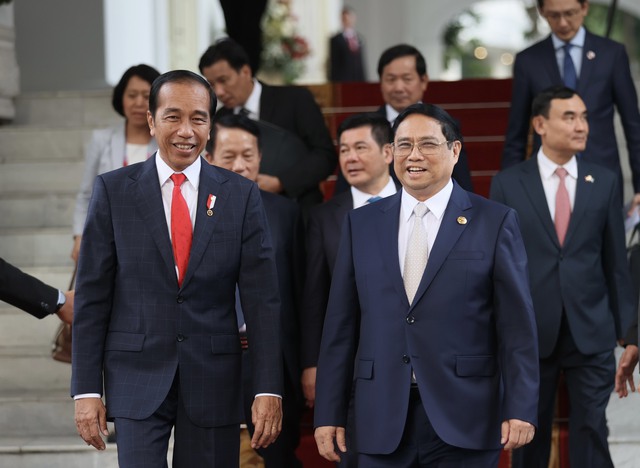 Những dấu ấn trong chuyến công tác của Thủ tướng Phạm Minh Chính tham dự Hội nghị cấp cao ASEAN 43 - Ảnh 2.