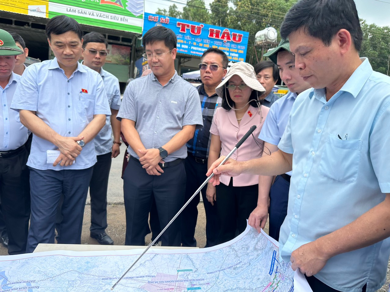 Cao tốc Biên Hoà - Vũng Tàu: Khởi công xong và chờ mặt bằng  - Ảnh 1.