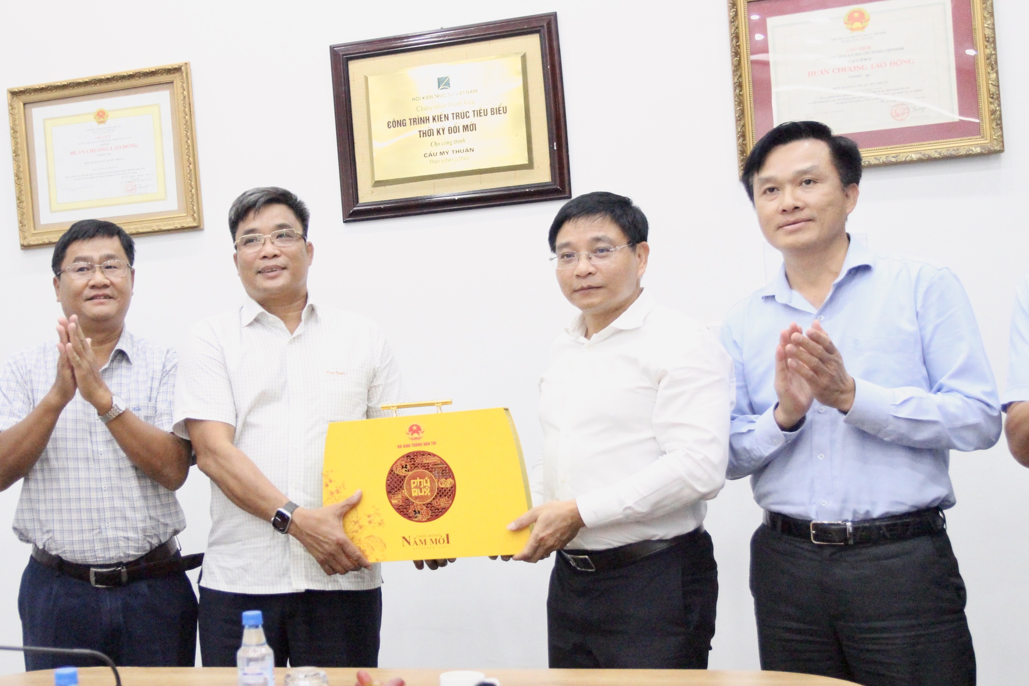 Bộ trưởng Nguyễn Văn Thắng: Ban QLDA Mỹ Thuận cần đoàn kết, tiếp tục bứt phá- Ảnh 7.