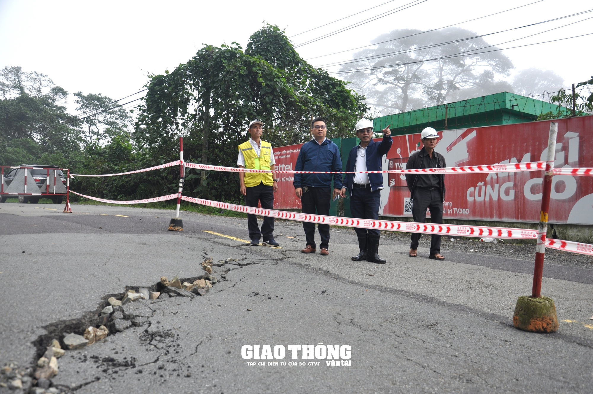 Tăng cường biện pháp đảm bảo giao thông tuyến QL27C qua đèo Khánh Lê - Ảnh 1.