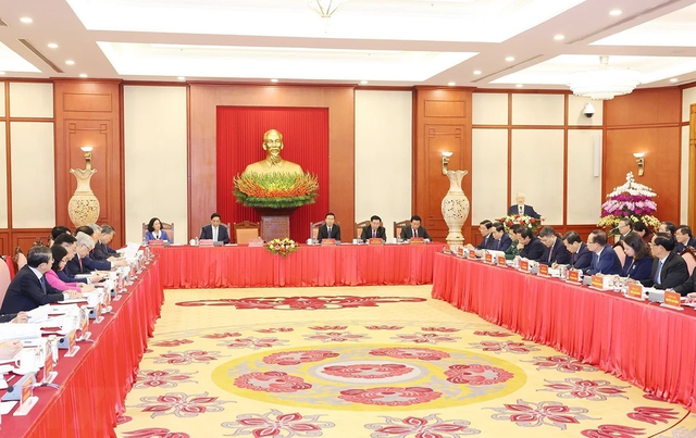 Toàn văn phát biểu của Tổng Bí thư Nguyễn Phú Trọng tại phiên họp đầu tiên của Tiểu ban Văn kiện Đại hội XIV- Ảnh 3.