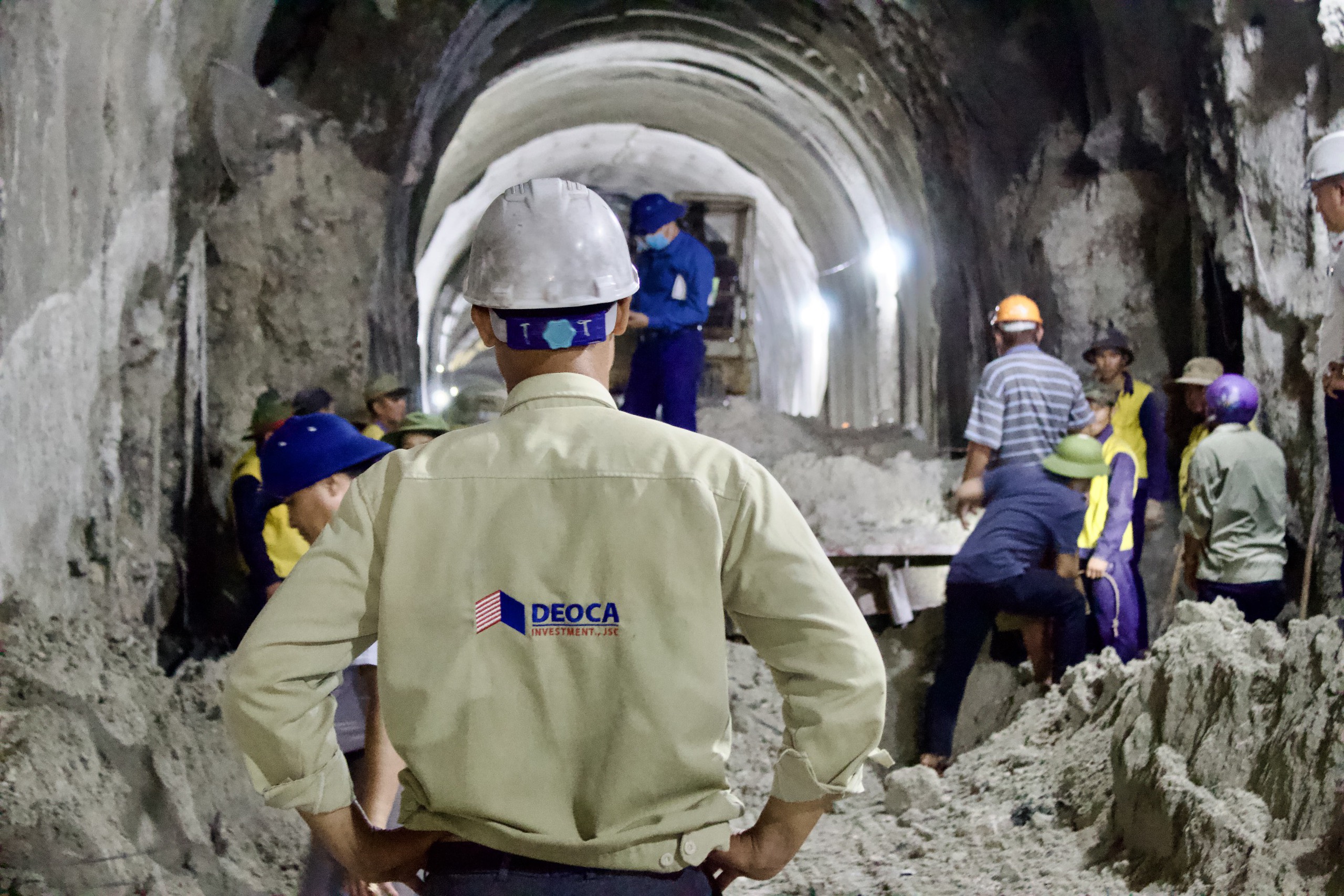 Tập đoàn Đèo Cả hoàn thành công tác hỗ trợ khắc phục sự cố tại hầm đường sắt Chí Thạnh- Ảnh 1.