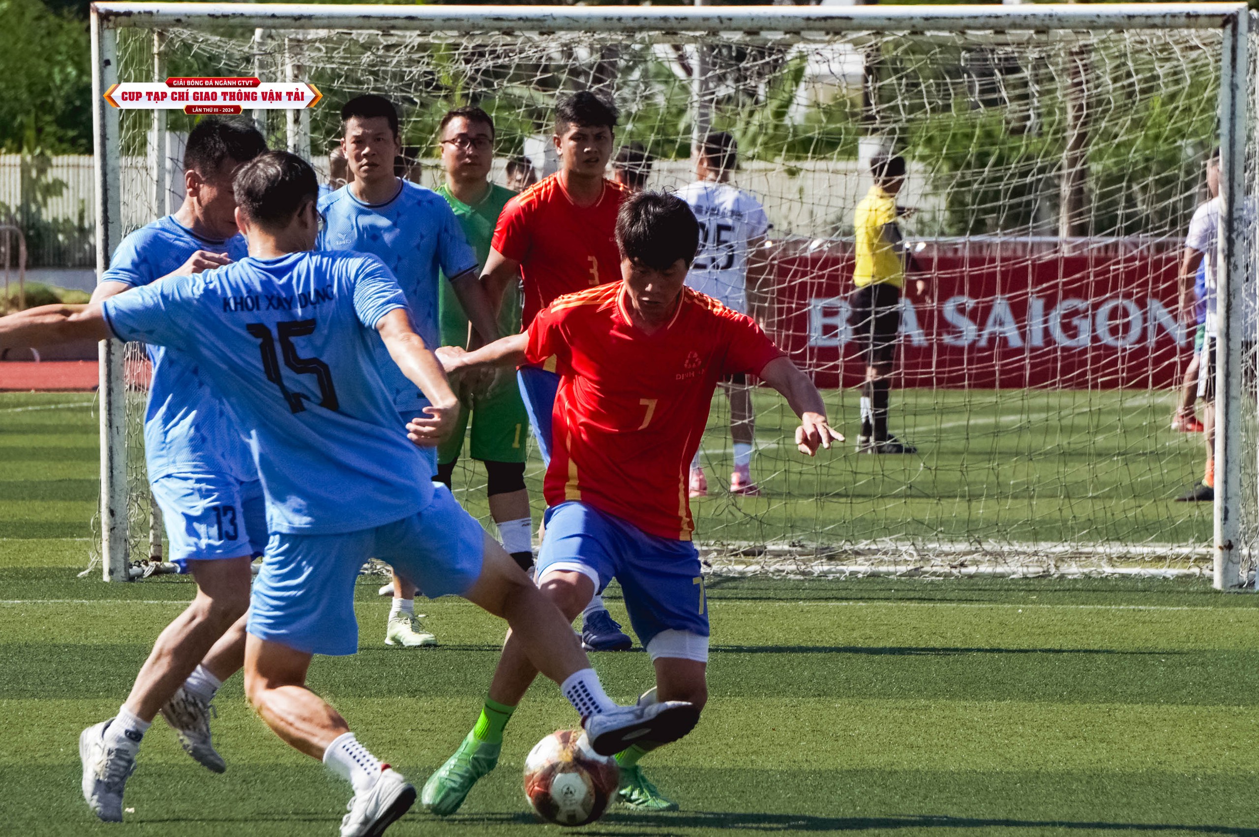 Chung kết Giải bóng đá ngành GTVT Cup Tạp chí GTVT năm 2024: Nam Anh - TCT Thăng Long- Ảnh 10.