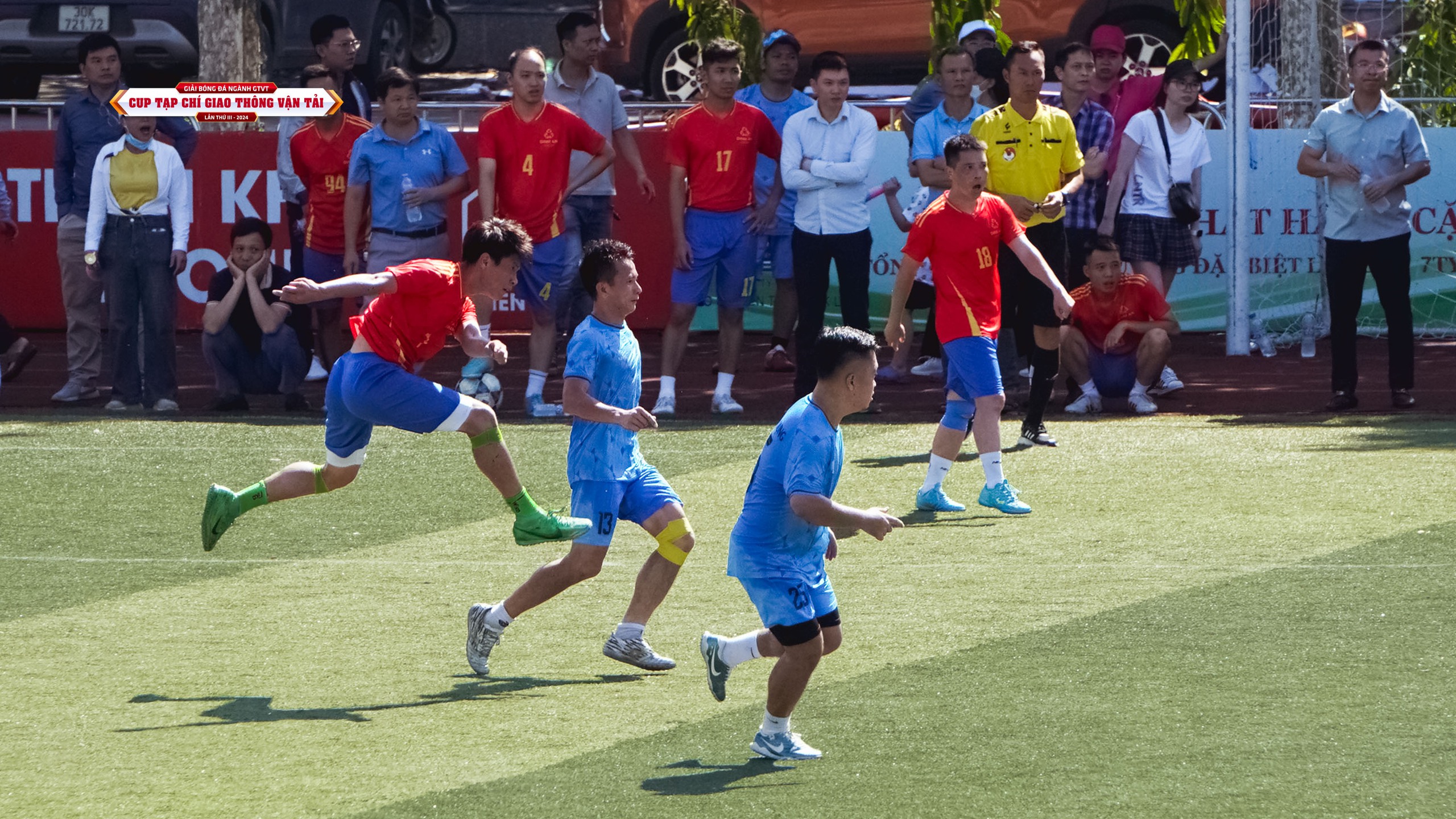 Chung kết Giải bóng đá ngành GTVT Cup Tạp chí GTVT năm 2024: Nam Anh - TCT Thăng Long- Ảnh 12.