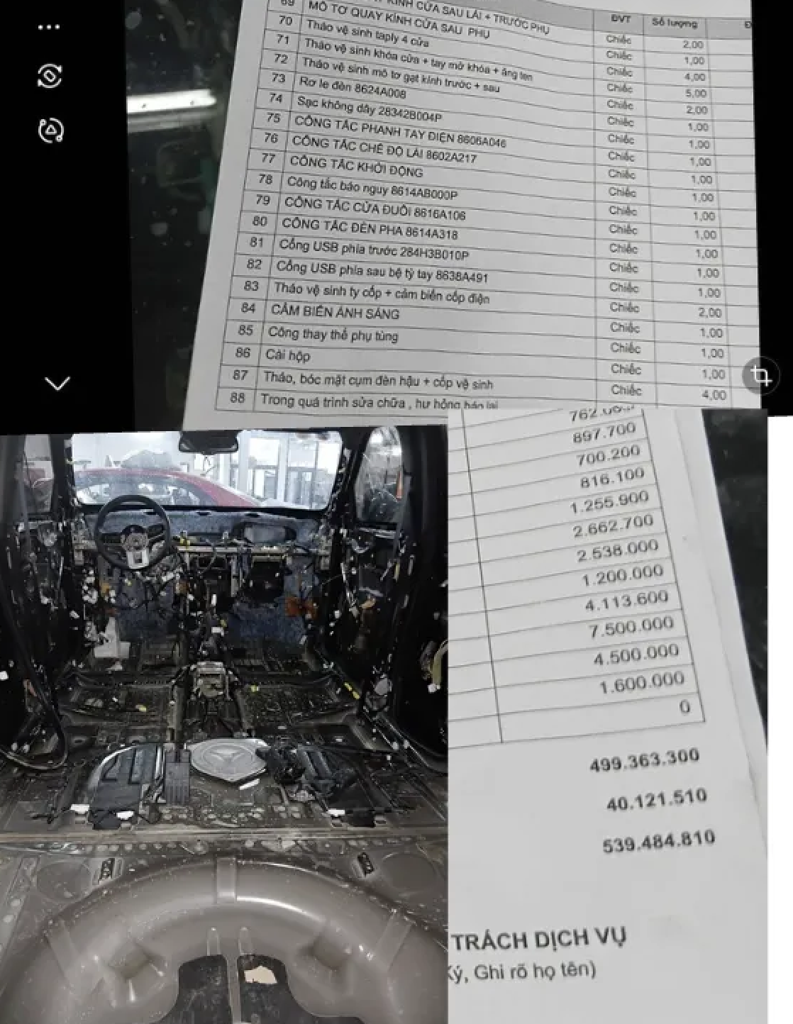 Mua mới hơn 600 triệu, ô tô ngập lũ sửa hơn 500 triệu - Ảnh 1.