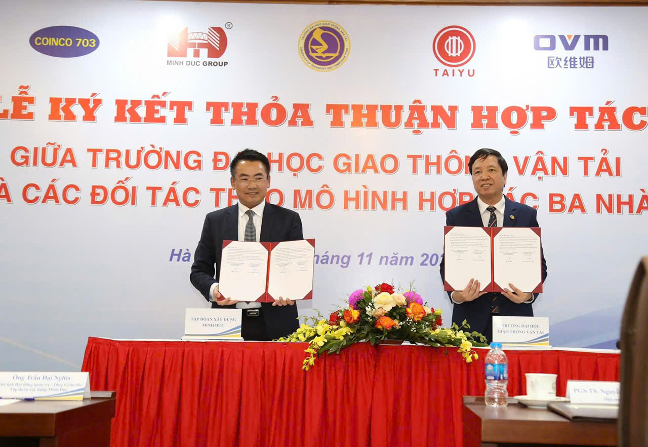 Trường Đại học GTVT hợp tác với doanh nghiệp để nâng cao chất lượng đào tạo - Ảnh 1.