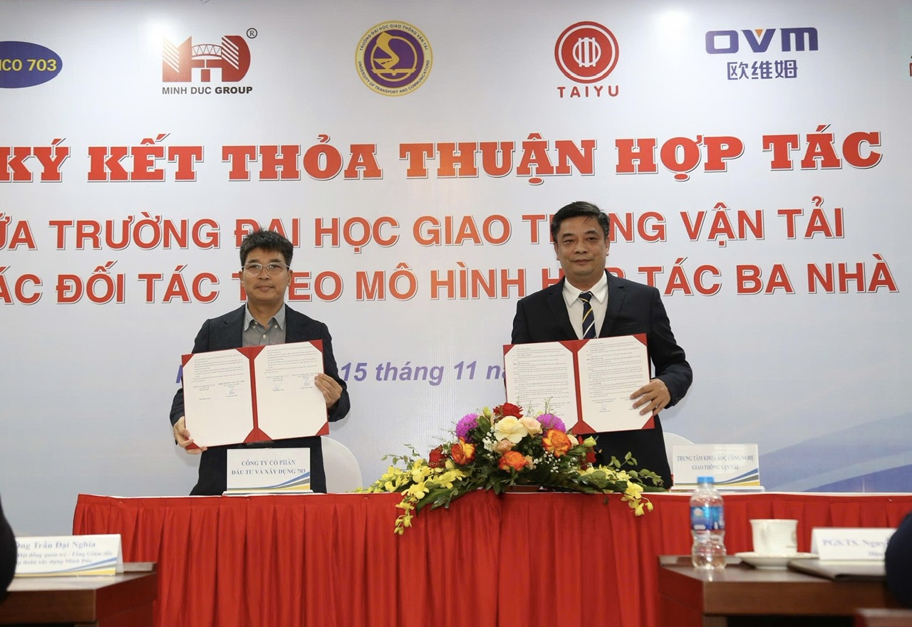 Trường Đại học GTVT hợp tác với doanh nghiệp để nâng cao chất lượng đào tạo - Ảnh 2.