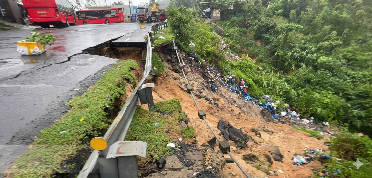 Mưa lũ, sạt lở lịch sử ở Nam Trung bộ: Canh đường, đảm bảo giao thông, phục vụ cứu hộ cứu nạn - Ảnh 1.