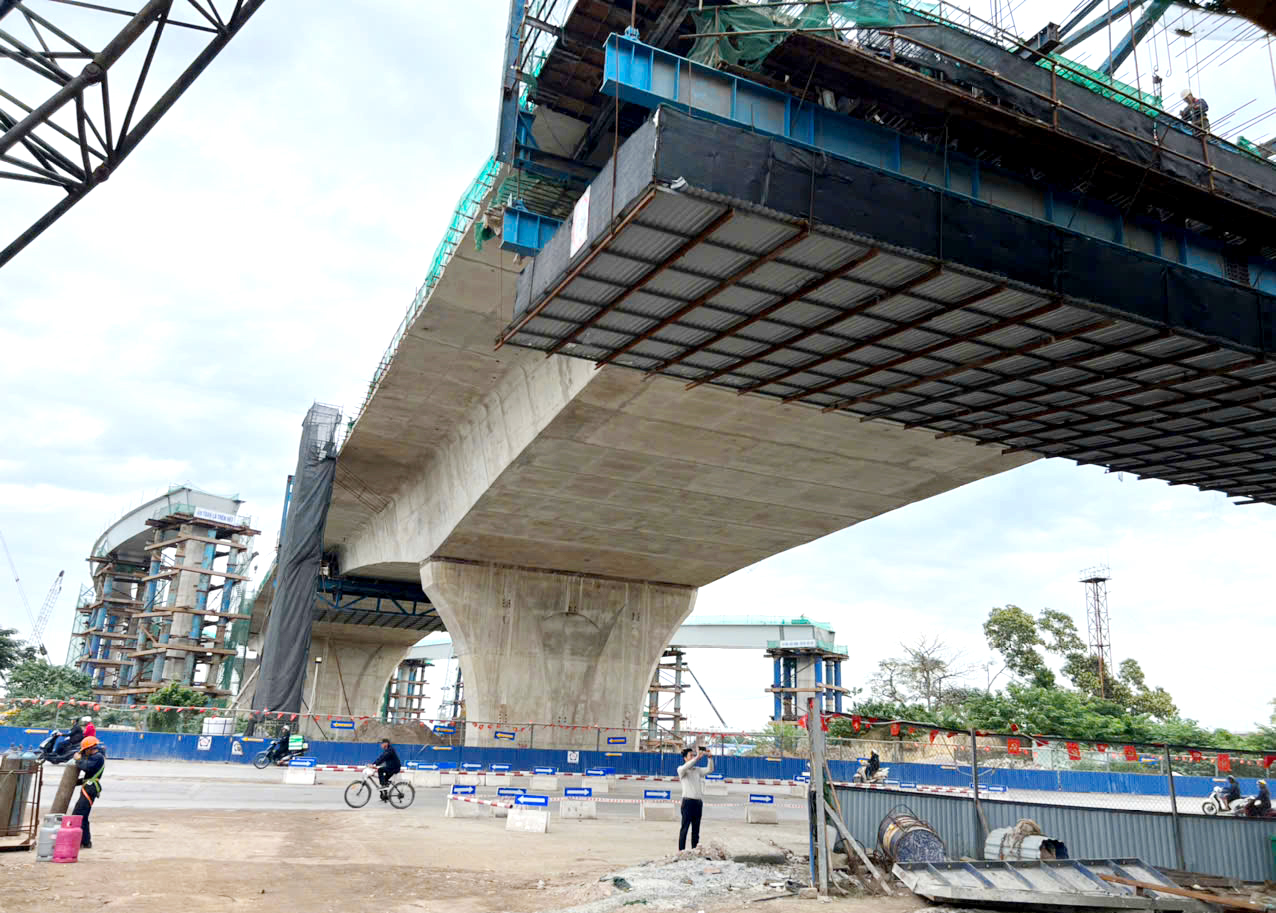 Thăng Long - dấu ấn nhà thầu chủ lực trên công trường  cầu Nguyễn Trãi (Hải Phòng)  - Ảnh 5.