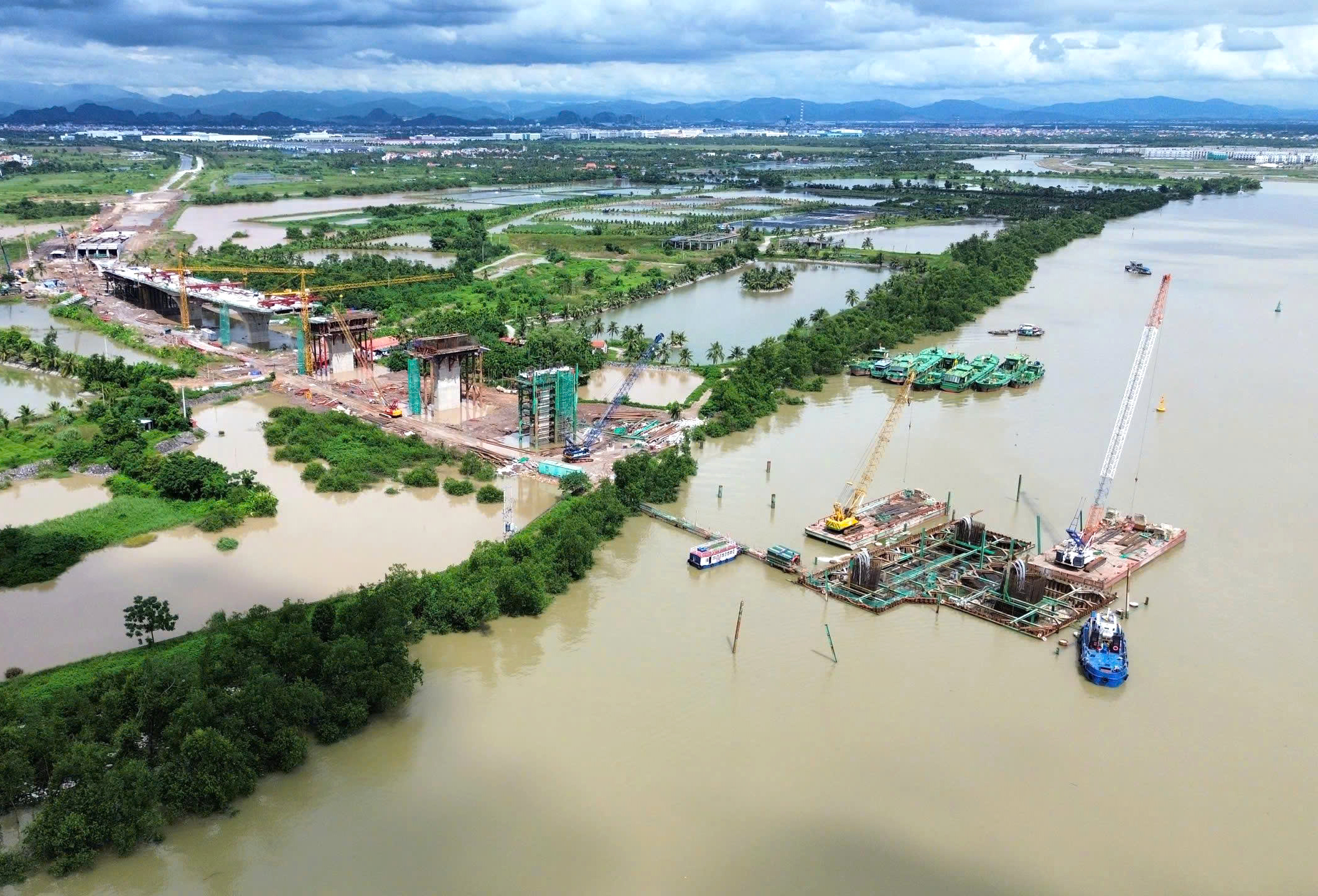 Thăng Long - dấu ấn nhà thầu chủ lực trên công trường  cầu Nguyễn Trãi (Hải Phòng)  - Ảnh 7.