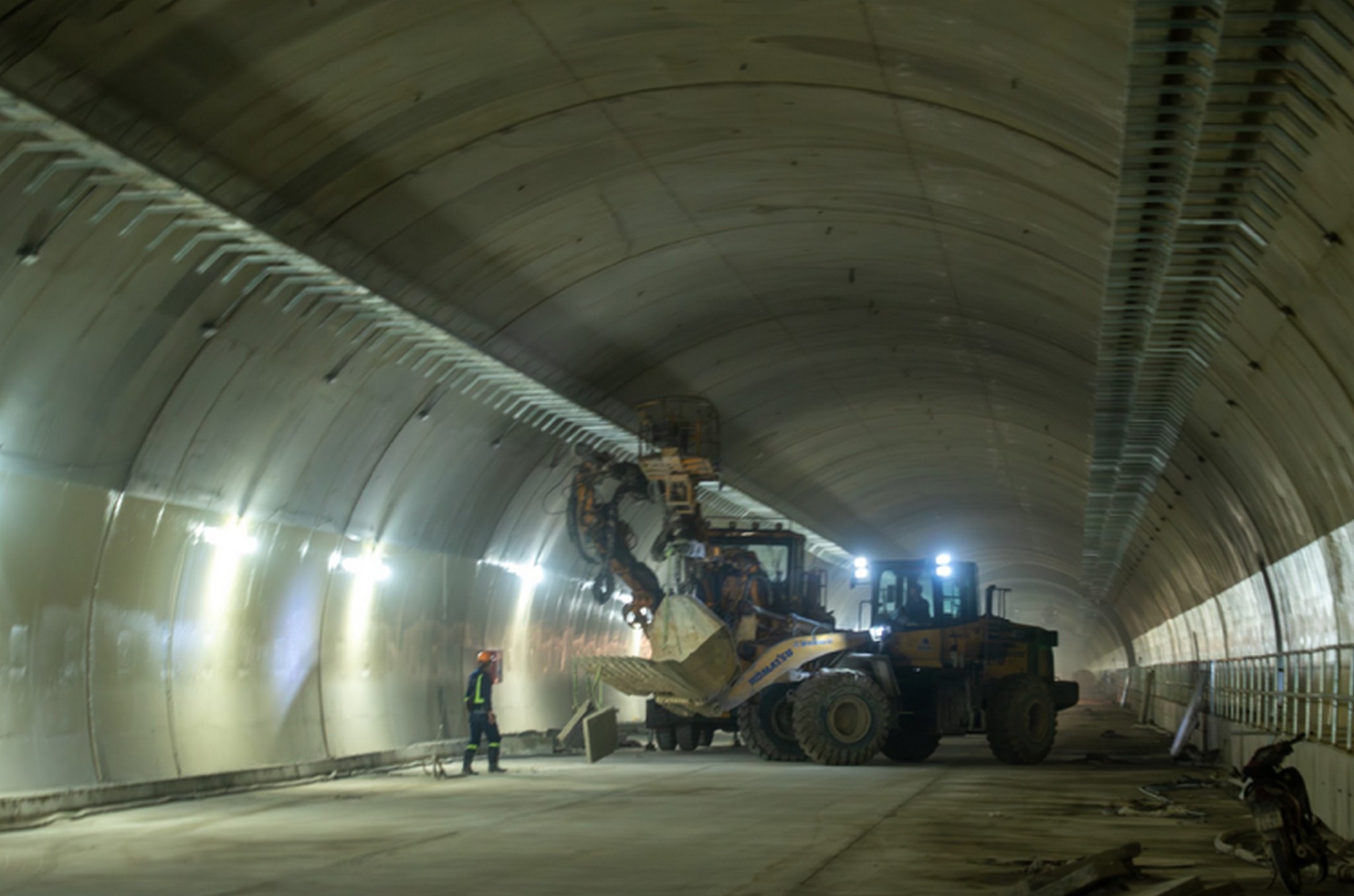 Ngắm cao tốc Quảng Ngãi - Hoài Nhơn trước ngày khánh thành - Ảnh 10.