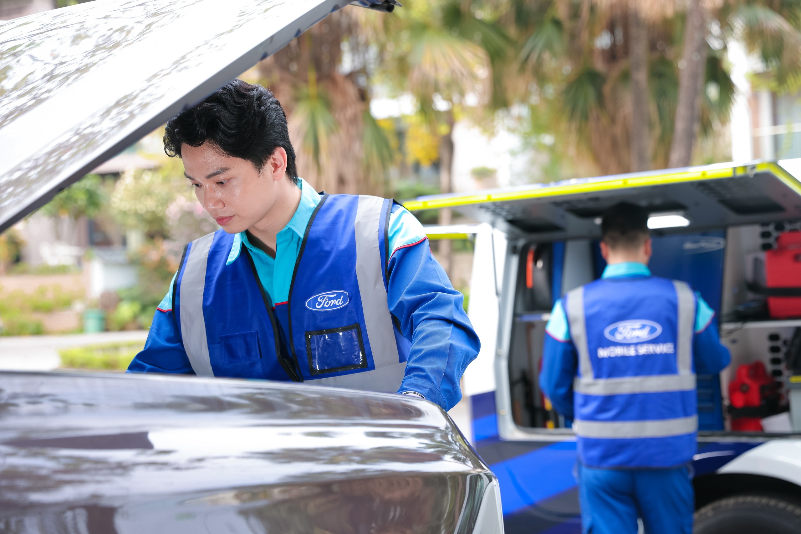 Tiếp nối thành công tại Hà Nội, Ford mở rộng dịch vụ lưu động 4 giờ hoặc miễn phí tới khách hàng TP. HCM - Ảnh 1.